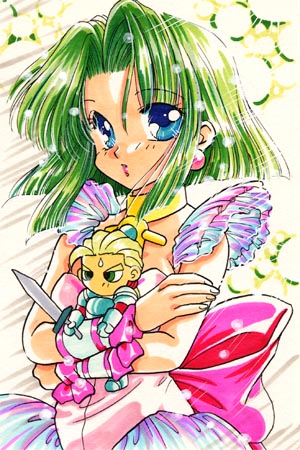 ellis and duke b rambert (toushinden) drawn by sakuraba_yukine