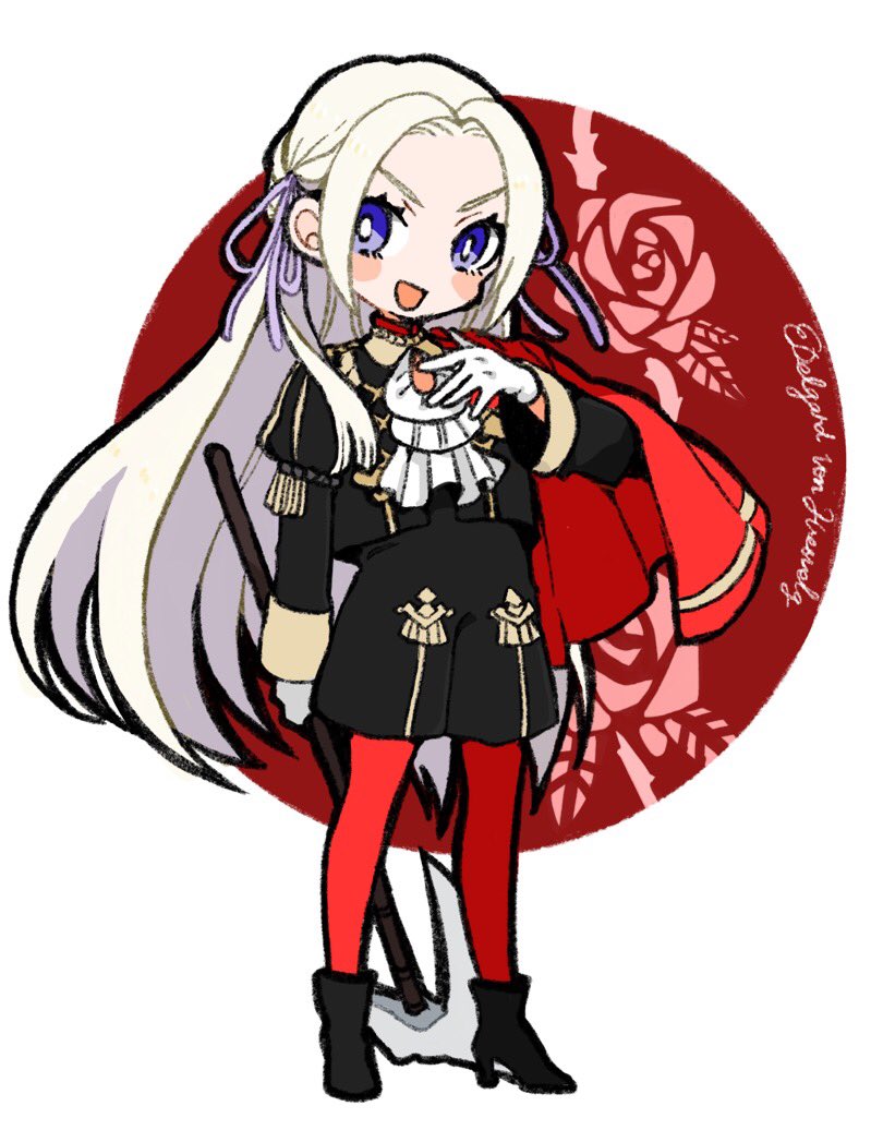 edelgard von hresvelg (fire emblem and 1 more) drawn by illustorte905