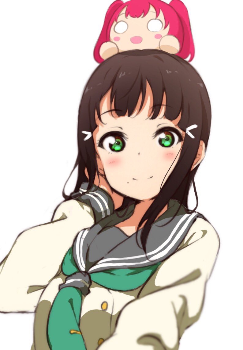 kurosawa dia and kurosawa ruby (love live! and 1 more) drawn by icehotmilktea