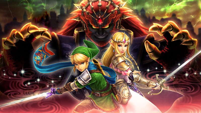 link, princess zelda, and ganondorf (the legend of zelda and 1 more)