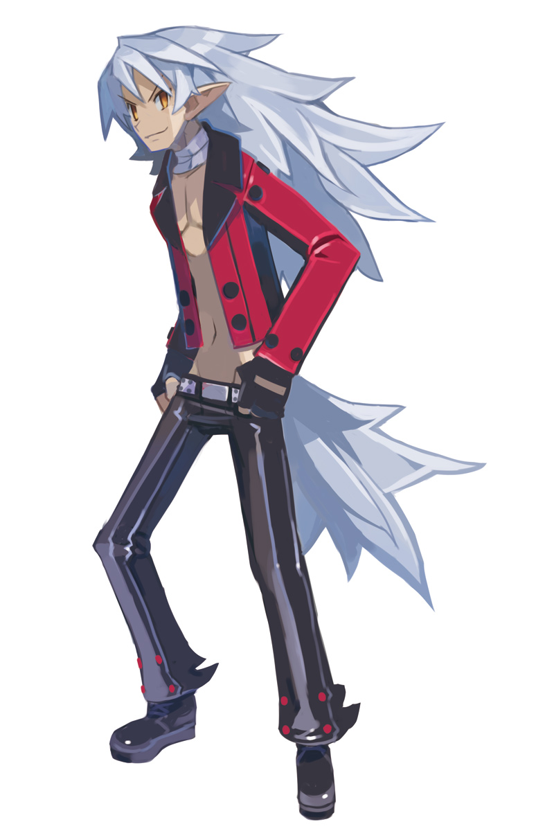 fenrich (disgaea and 1 more) drawn by harada_takehito