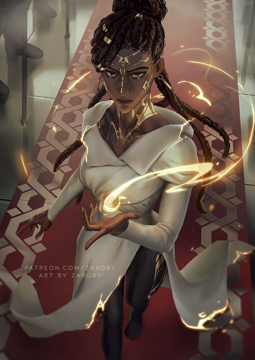mel medarda (league of legends and 1 more) drawn by zarory