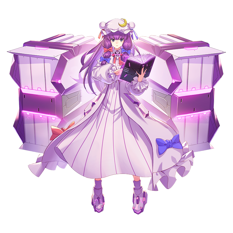 patchouli knowledge (touhou and 1 more) drawn by takamine_nadare