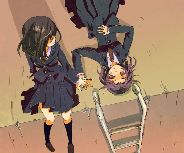 touyoko momoko and kajiki yumi (saki) drawn by una_(mazinger)