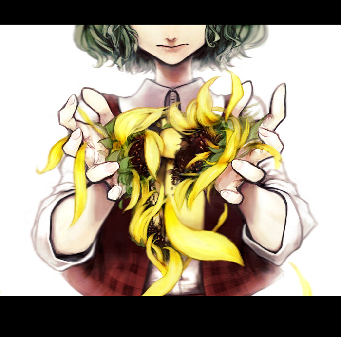 kazami yuuka (touhou) drawn by amagaya_(rat-tat-tat)