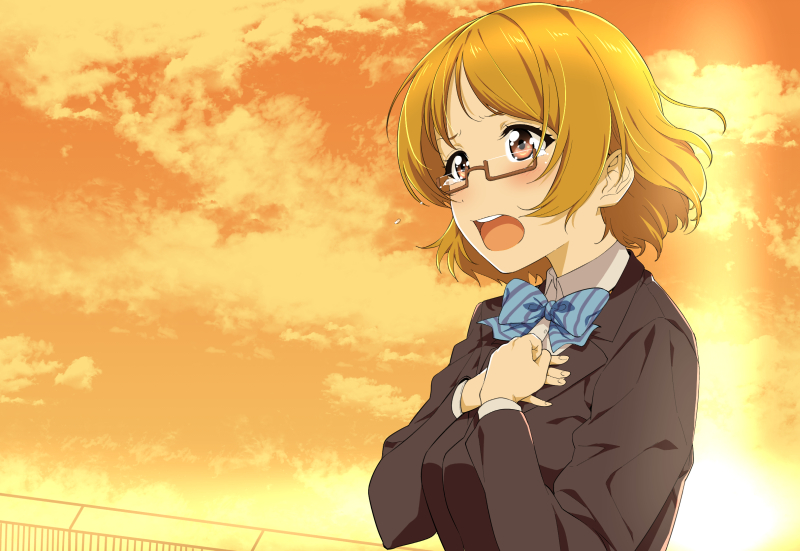 koizumi hanayo (love live! and 1 more) drawn by jyura