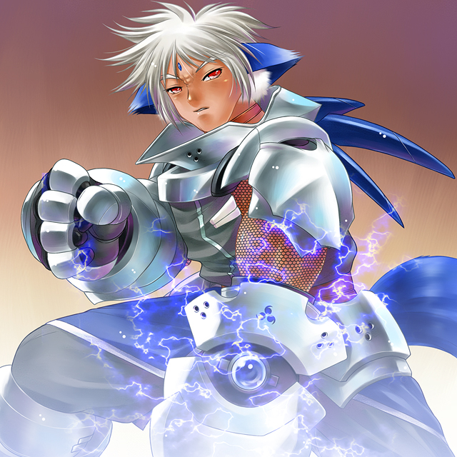 zafira (lyrical nanoha and 2 more) drawn by ayato