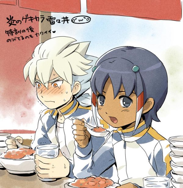 hakuryuu and shuu (inazuma eleven and 1 more) drawn by mizuhara_aki