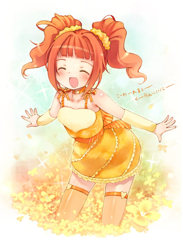 takatsuki yayoi (idolmaster and 1 more) drawn by kito_(sorahate)