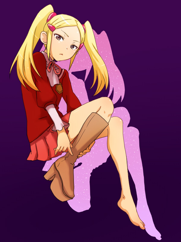 aoyama mio (kami nomi zo shiru sekai) drawn by @@@_(eckzahn)