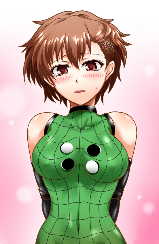 shiomi kotone (persona and 2 more) drawn by segami_daisuke
