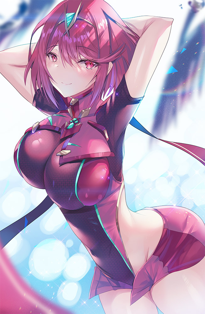 pyra (xenoblade chronicles and 1 more) drawn by inoue_takuya_(tactactak)