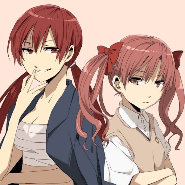 shirai kuroko and musujime awaki (toaru majutsu no index and 1 more) drawn by kamekoya_sato