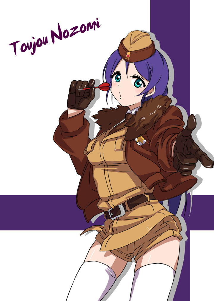 tojo nozomi (love live! and 1 more) drawn by zuihou_(hechen121)
