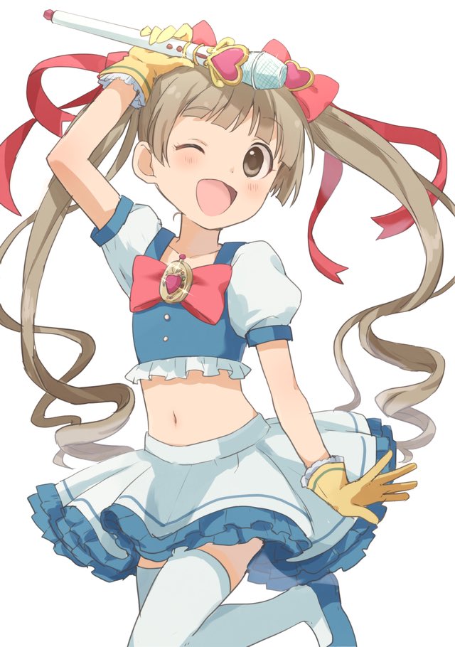 yokoyama chika (idolmaster and 2 more) drawn by buchi_(y0u0ri_)