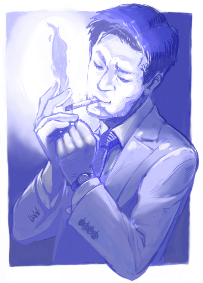 inogashira gorou (call of cthulhu and 2 more) drawn by kousaku