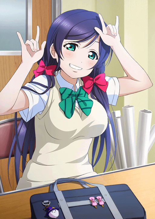 tojo nozomi and yazawa nico (love live! and 2 more)