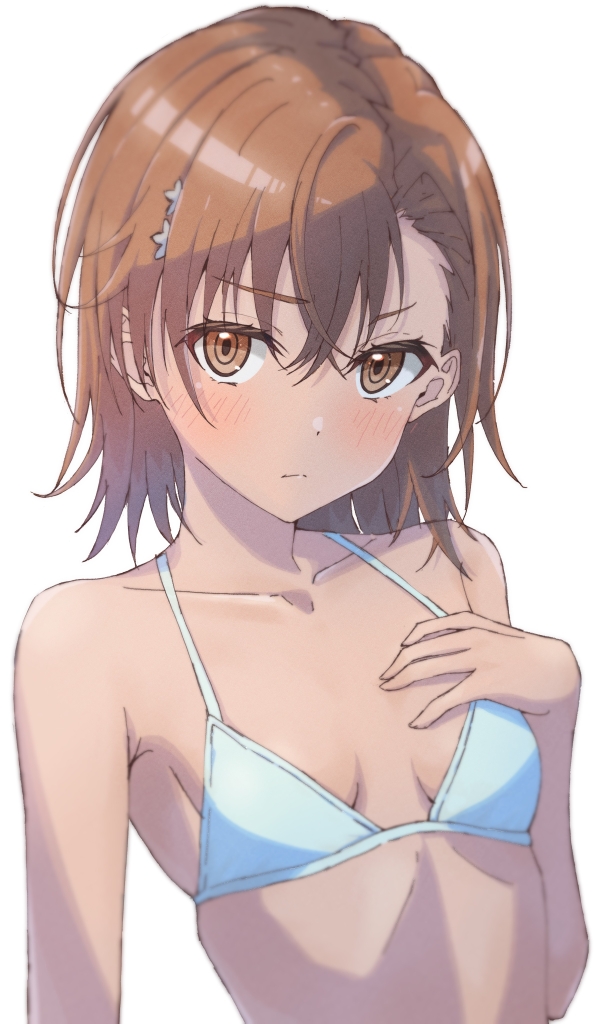 misaka mikoto (toaru majutsu no index and 1 more) drawn by halya_meri