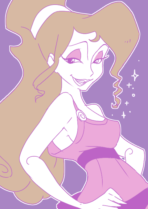 megara (hercules) drawn by riomario