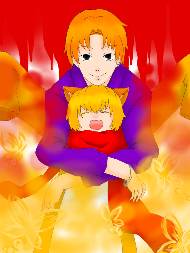 uryuu ryuunosuke and sakutarou (fate and 2 more) drawn by saki_50429