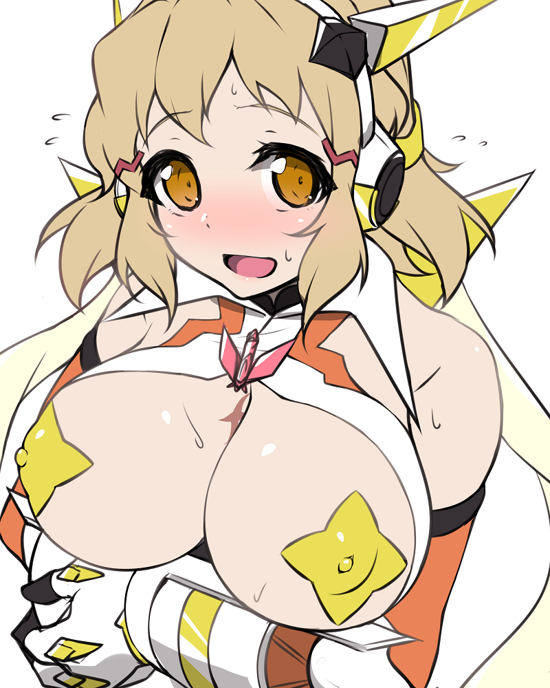 tachibana hibiki (senki zesshou symphogear) drawn by kuro_mushi
