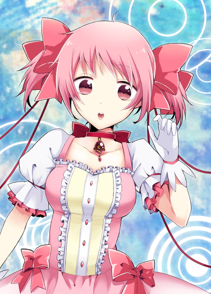 kaname madoka (mahou shoujo madoka magica) drawn by mitsuru_(mitsu5)