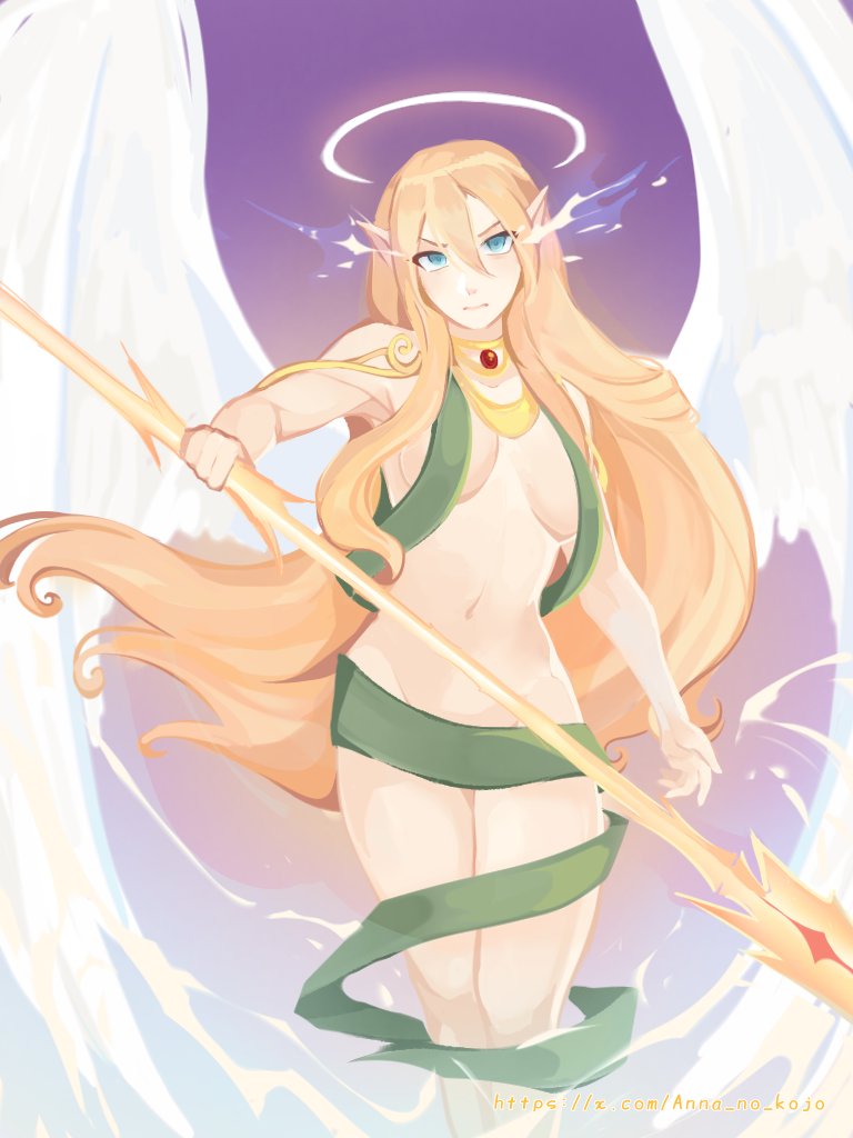 micaela (mon-musu quest!) drawn by anna_no_kojo