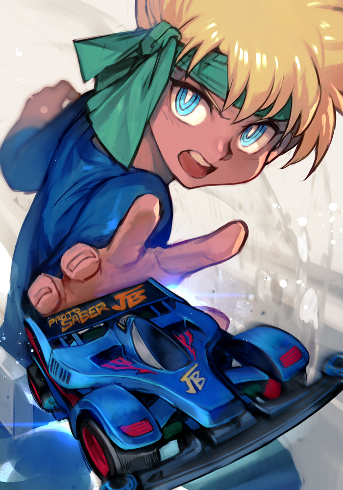j (bakusou kyoudai let's & go!!) drawn by hungry_clicker