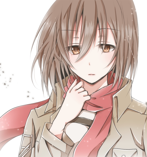 mikasa ackerman (shingeki no kyojin) drawn by hiro_(hirohiro31)
