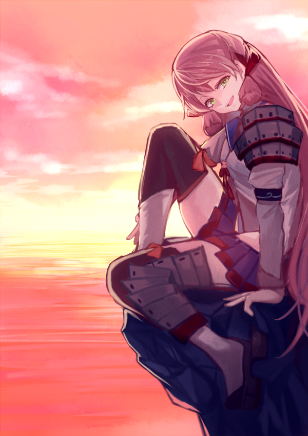 akashi (kantai collection) drawn by kouga_(mutsumi)