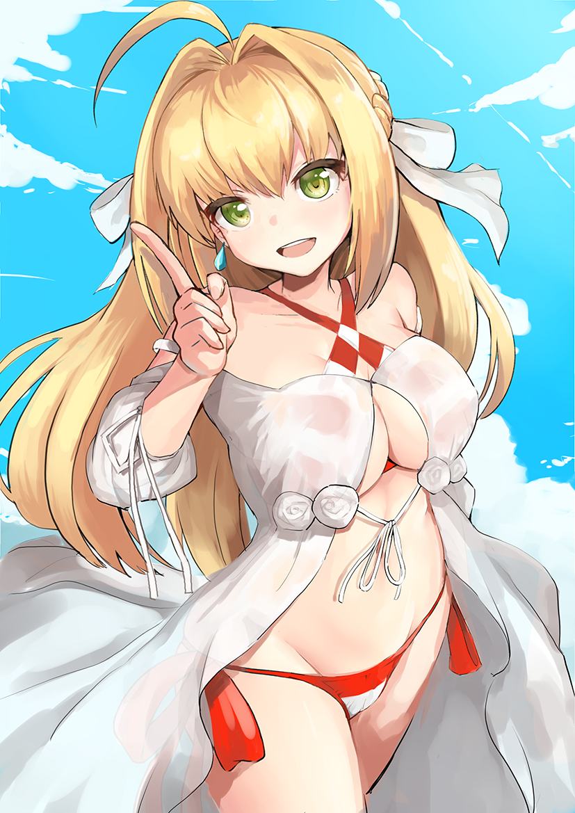 nero claudius (fate and 1 more) drawn by haru_(renol)