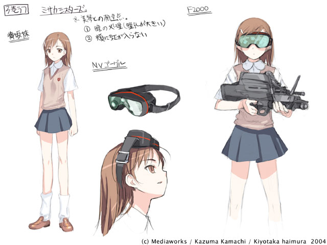 misaka imouto (toaru majutsu no index and 1 more) drawn by haimura_kiyotaka