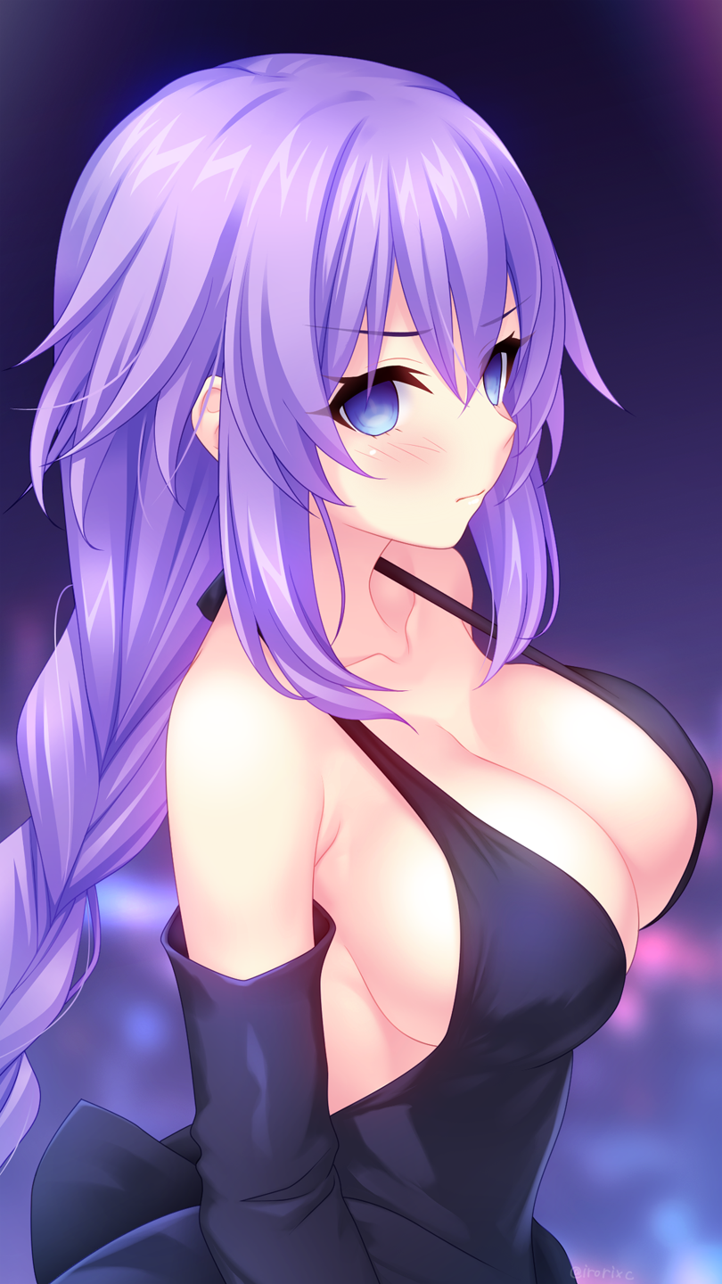 purple heart (neptune) drawn by irori_(irorixc)