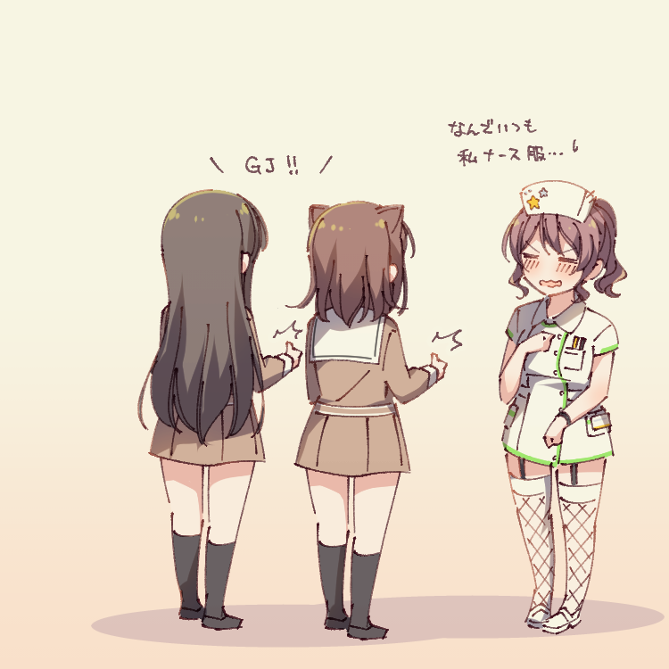 toyama kasumi, hanazono tae, and yamabuki saya (bang dream!) drawn by ayasaka