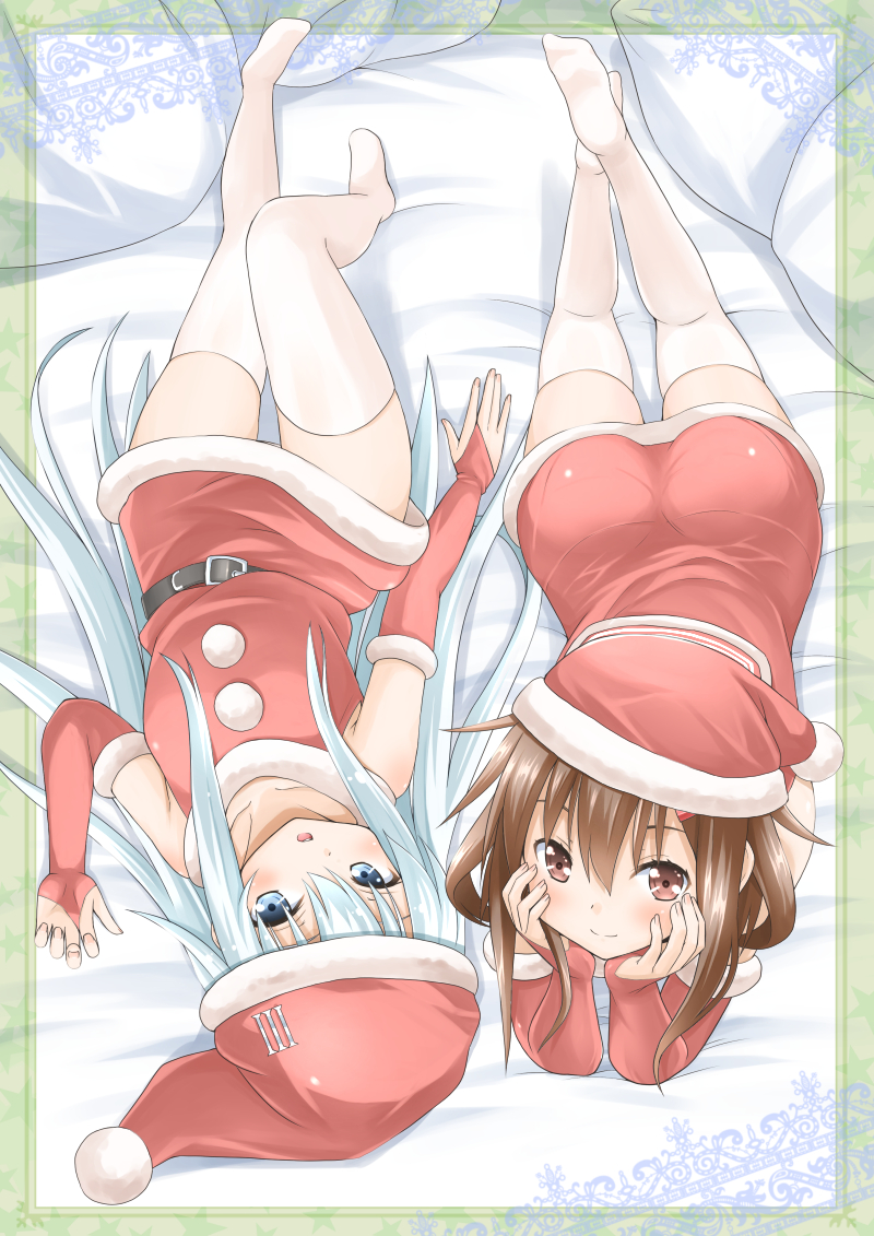 hibiki and ikazuchi (kantai collection) drawn by fujishima_shinnosuke