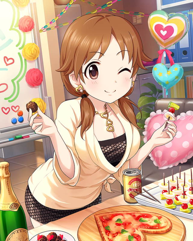 katagiri sanae (idolmaster and 1 more)