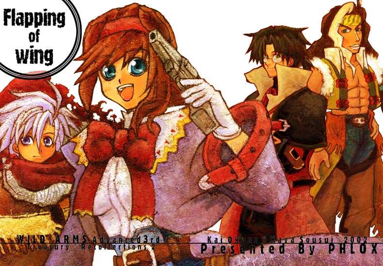 virginia maxwell, jet enduro, gallows carradine, and clive winslett (wild arms and 1 more) drawn by verden