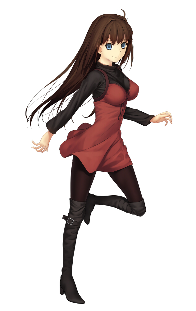 aozaki aoko (mahou tsukai no yoru) drawn by tsukikanade