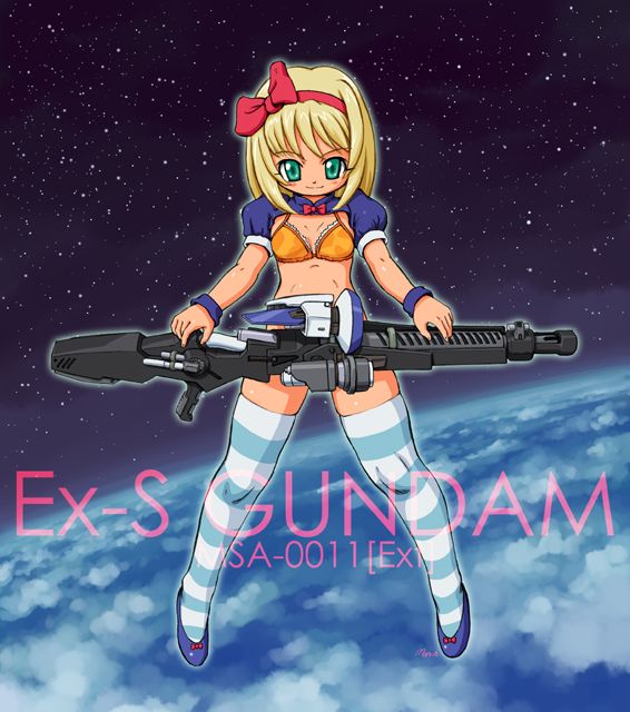 ex-s gundam (gundam and 1 more) drawn by maro-n