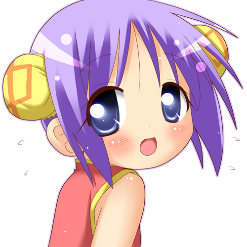 hiiragi tsukasa (lucky star) drawn by minami_(colorful_palette)