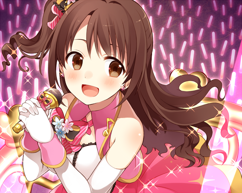 shimamura uzuki (idolmaster and 2 more) drawn by chisumi