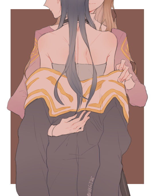 shizuru viola and natsuki kruger (my-otome) drawn by bbdn_t
