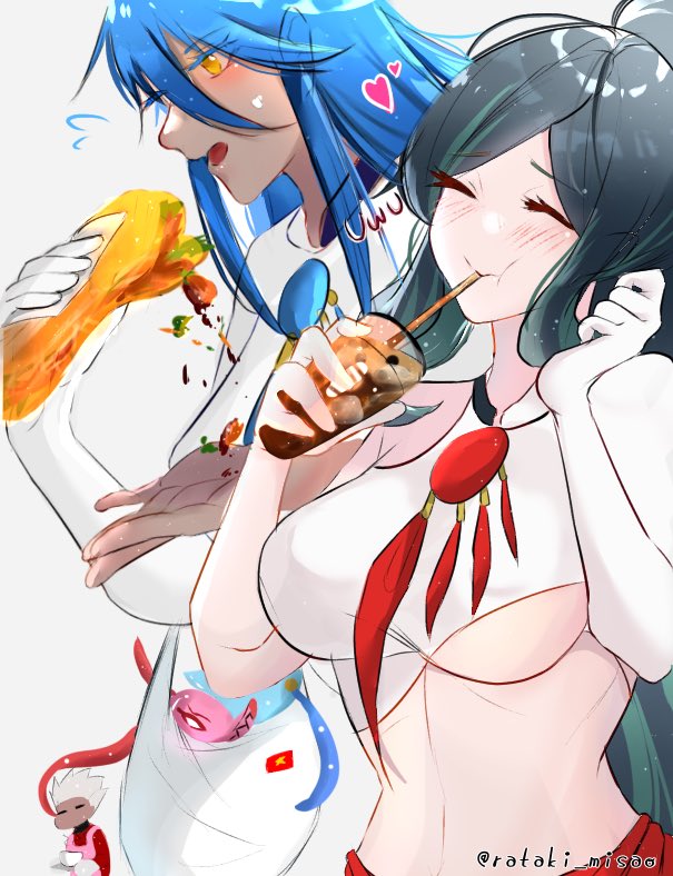 archer, trung trac, and trung nhi (fate and 1 more) drawn by misao_rataki