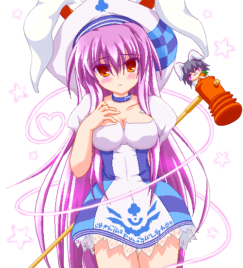 reisen udongein inaba, inaba tewi, and arin (touhou and 1 more) drawn by marimo_(artist)