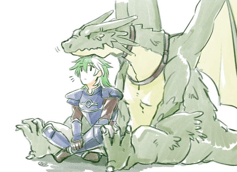 heath (fire emblem and 1 more) drawn by batoson54