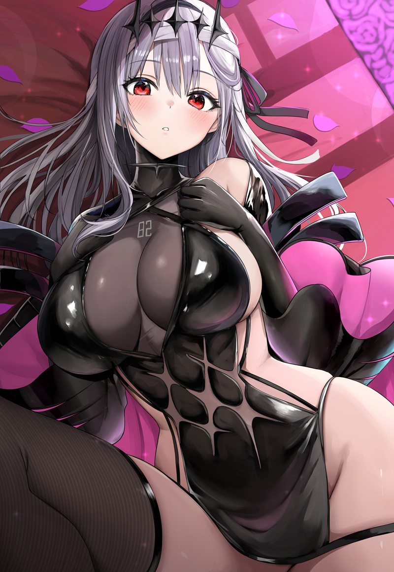 modernia (goddess of victory: nikke) drawn by luse_maonang