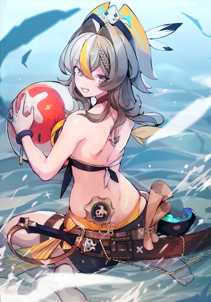 vill-v (honkai and 1 more) drawn by wu-qiao