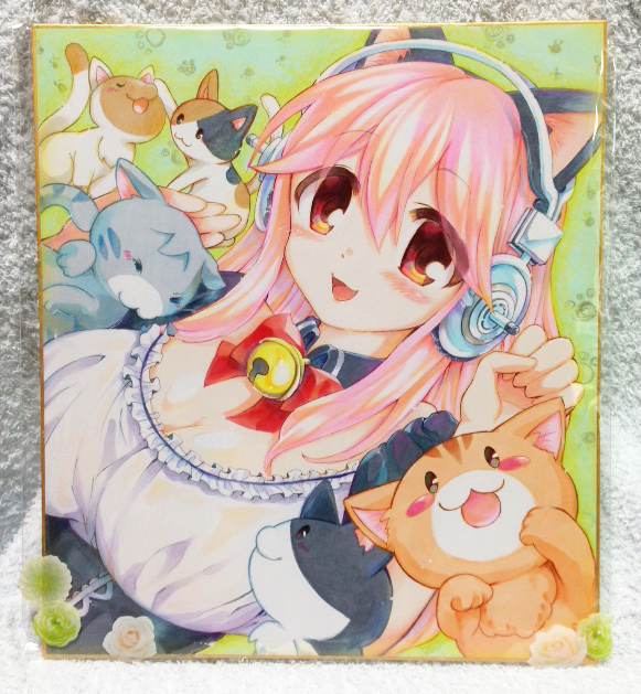 super sonico (nitroplus) drawn by kurimochi_chizuru