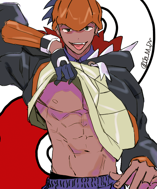 raihan (pokemon and 1 more) drawn by jo_m_du