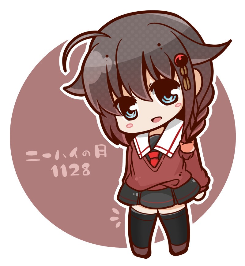 shigure and shigure kai ni (kantai collection) drawn by bloom2425